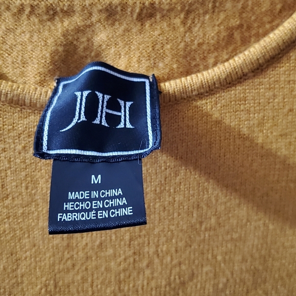 Jessica Howard Plus 3/4 Sleeve Colorblock Sweater Dress - Picture 3 of 3